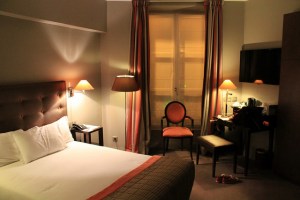 Our fantastic accommodations at the Hotel Wilson Opera 