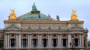 The Opera Garnier from street-level