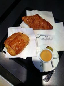 The spread at Boulangerie Kayser. Yes, you should eat this food.