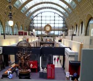 The view from the second level looking towards the entrance. Another "accidental" photo.