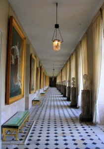 The Napoleon I Museum takes up this entire wing of the château